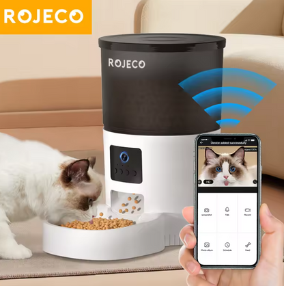 BuddyFeeder™ – Smart Pet Feeder with Camera & Voice Control