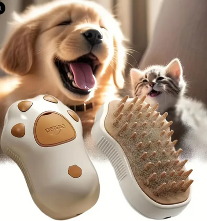 Perfect Steam Brush: A Spa Day for Your Pet!"