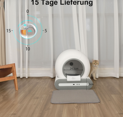 LuxeLitter – Intelligent Self-Cleaning Cat Litter Box