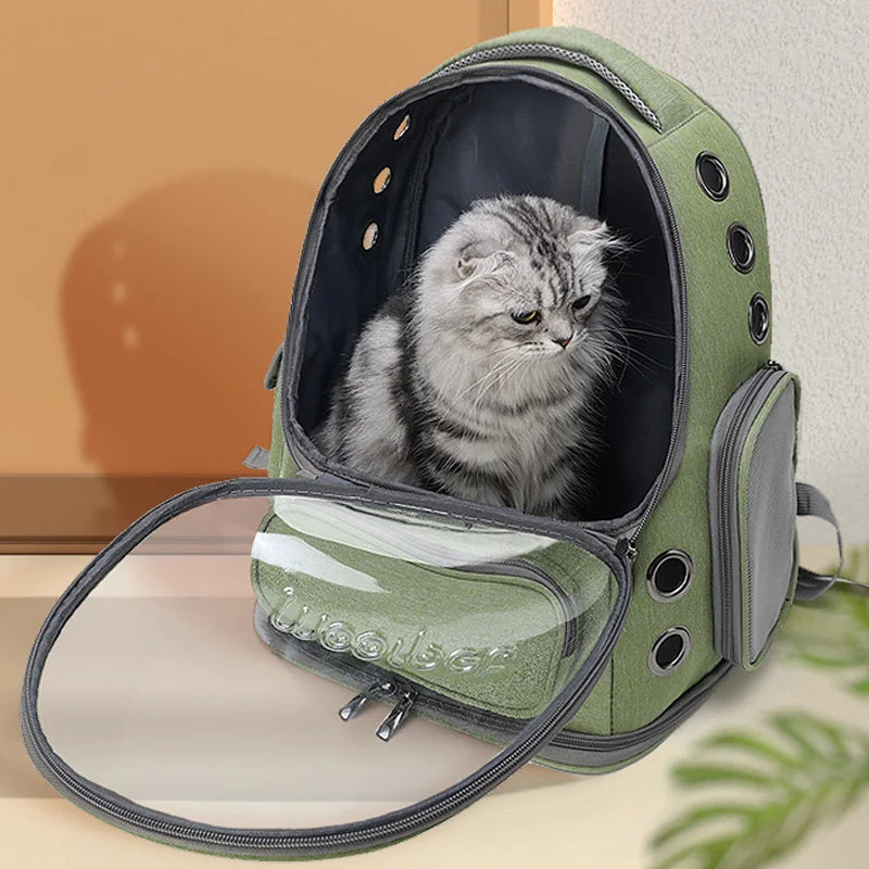 Buddy & Daisy's Space Capsule Pet Backpack