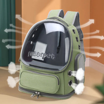 Buddy & Daisy's Space Capsule Pet Backpack