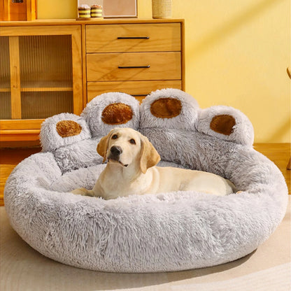 PawHug™ – Ultra-Soft Paw-Shaped Bed for Dogs & Cats | Buddy & Daisy’s Pet Store