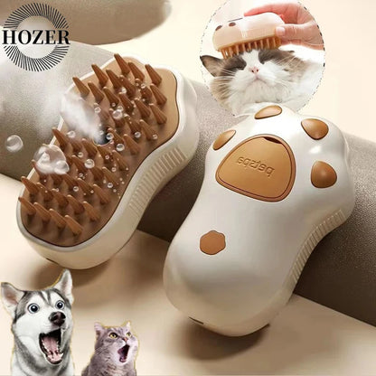 Perfect Steam Brush: A Spa Day for Your Pet!"