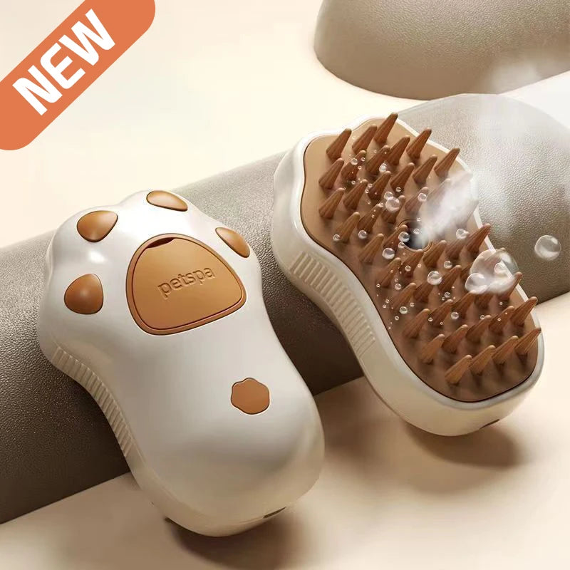 Perfect Steam Brush: A Spa Day for Your Pet!"