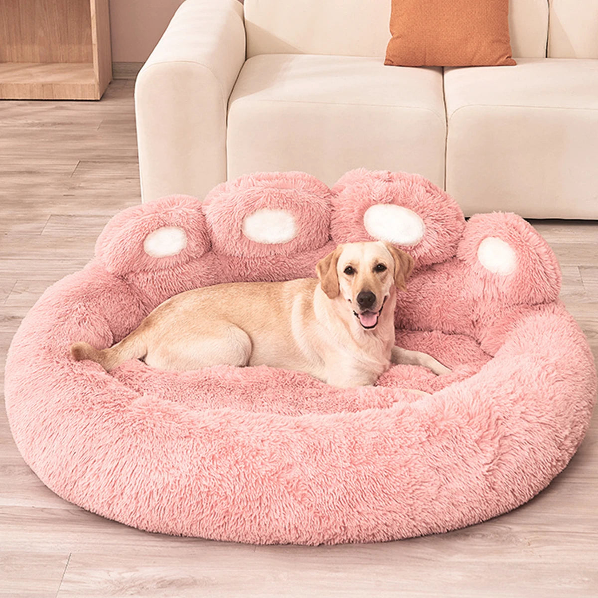 PawHug™ – Ultra-Soft Paw-Shaped Bed for Dogs & Cats | Buddy & Daisy’s Pet Store